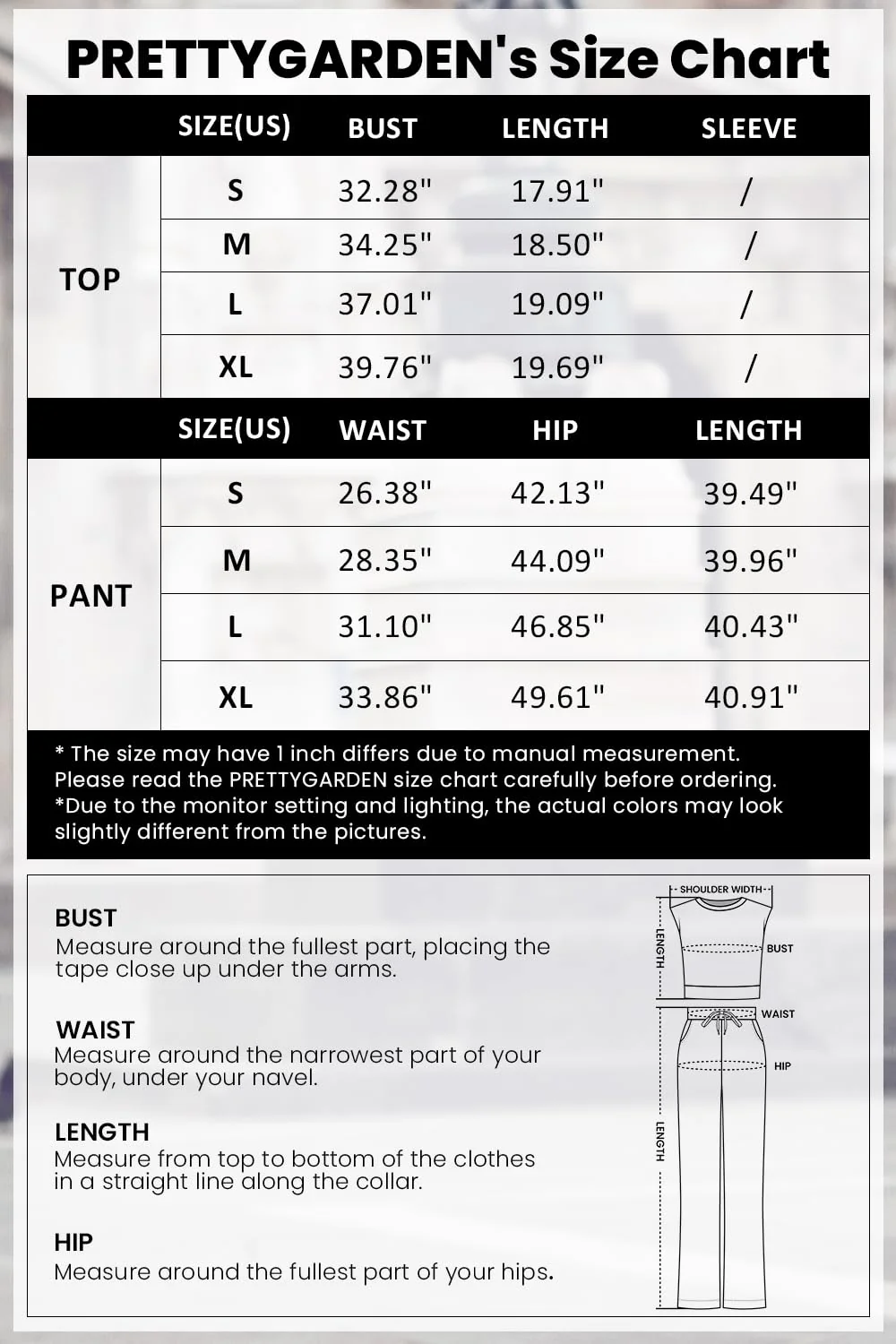 PRETTYGARDEN 2 Piece Sets Sleeveless Tank Ribbed Travel Vacation Lounge Wear Outfits - Image 7