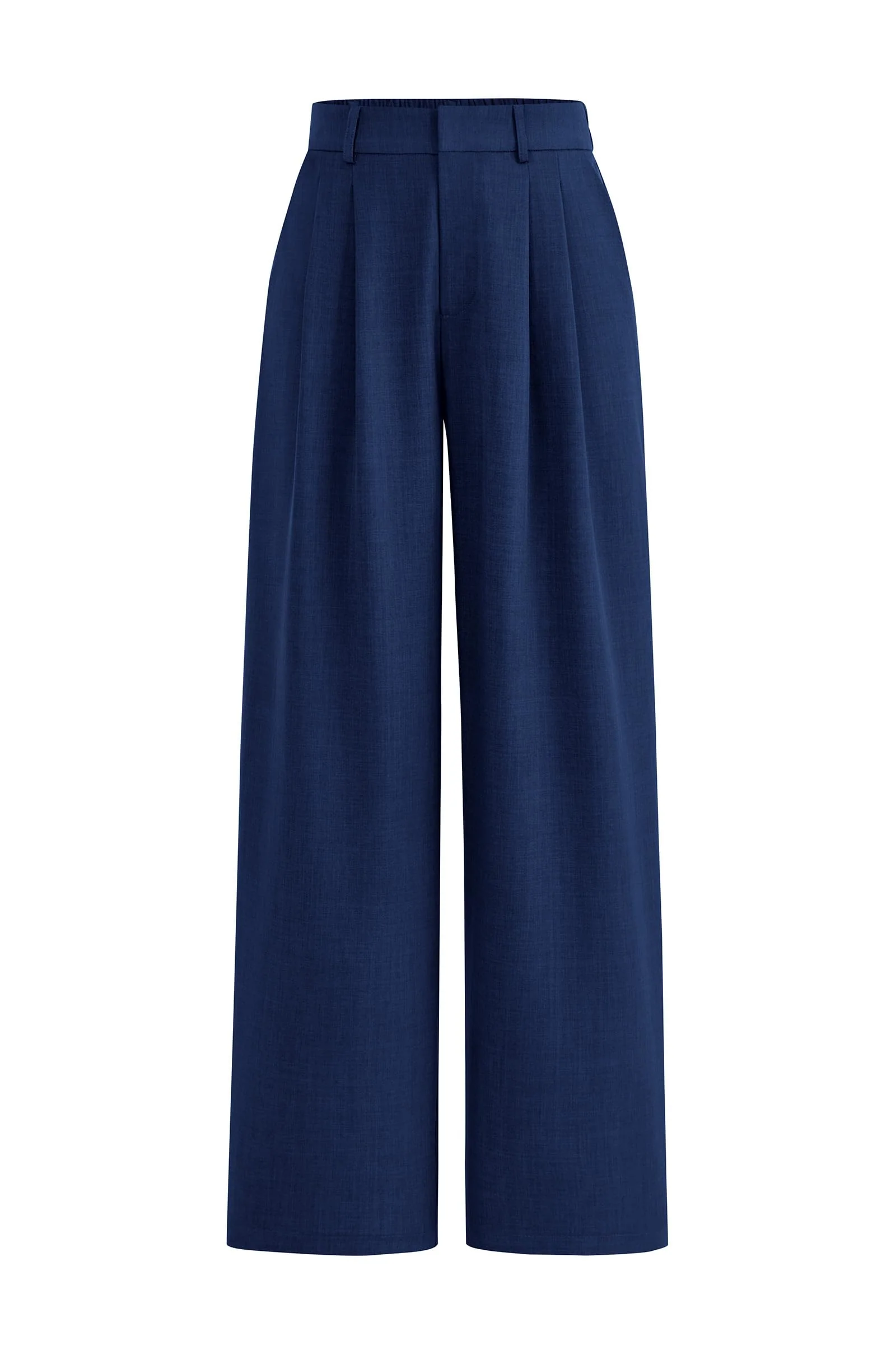 PRETTYGARDEN Women's Summer Elastic High Waisted Work Pants Straight Leg Dressy Business Casual Trousers Slacks Pockets - Image 36