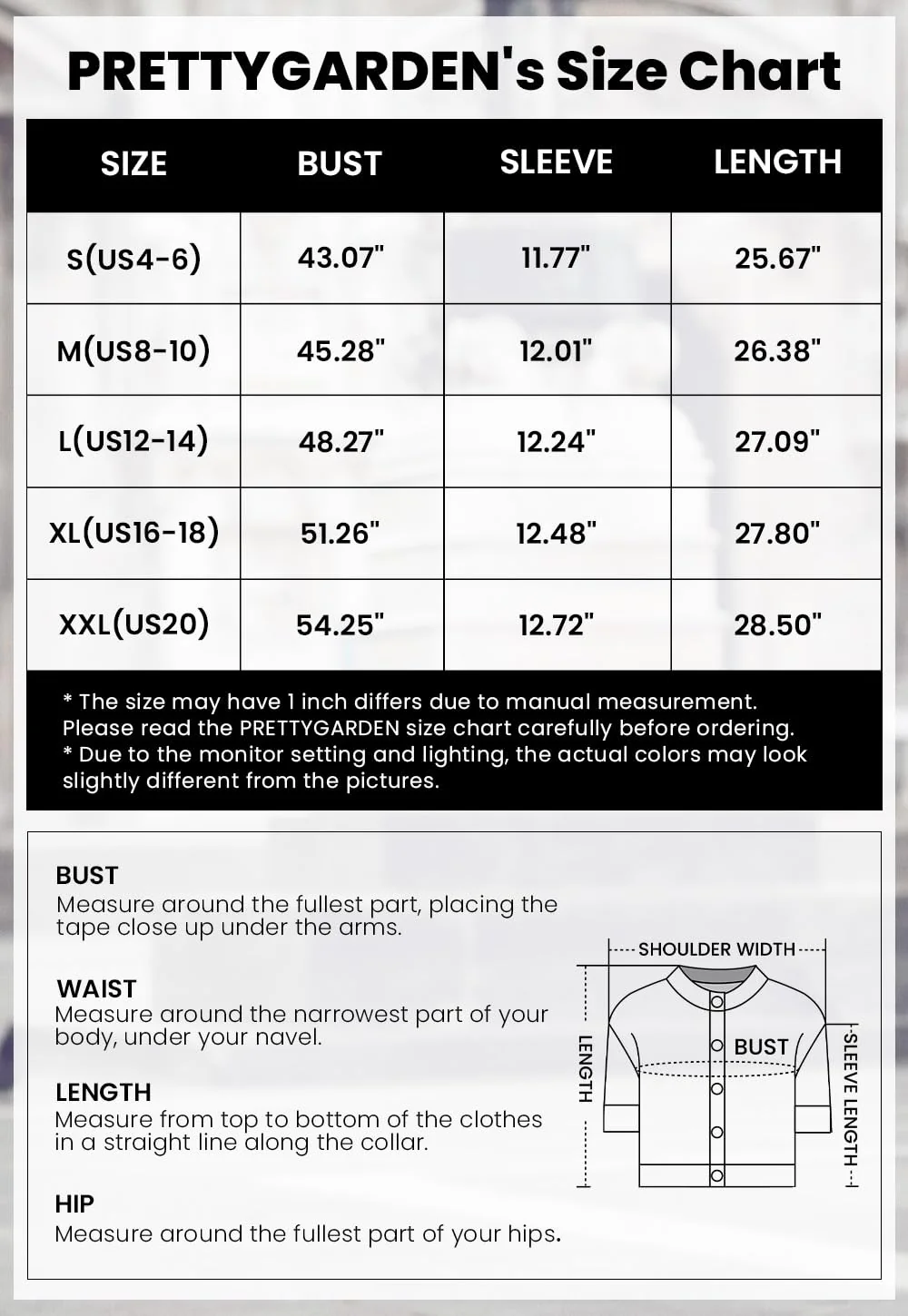PRETTYGARDEN Women's Summer Tops Button Down Shirts Short Lantern Sleeve V Neck Cotton Cute Dressy Casual Blouses - Image 8