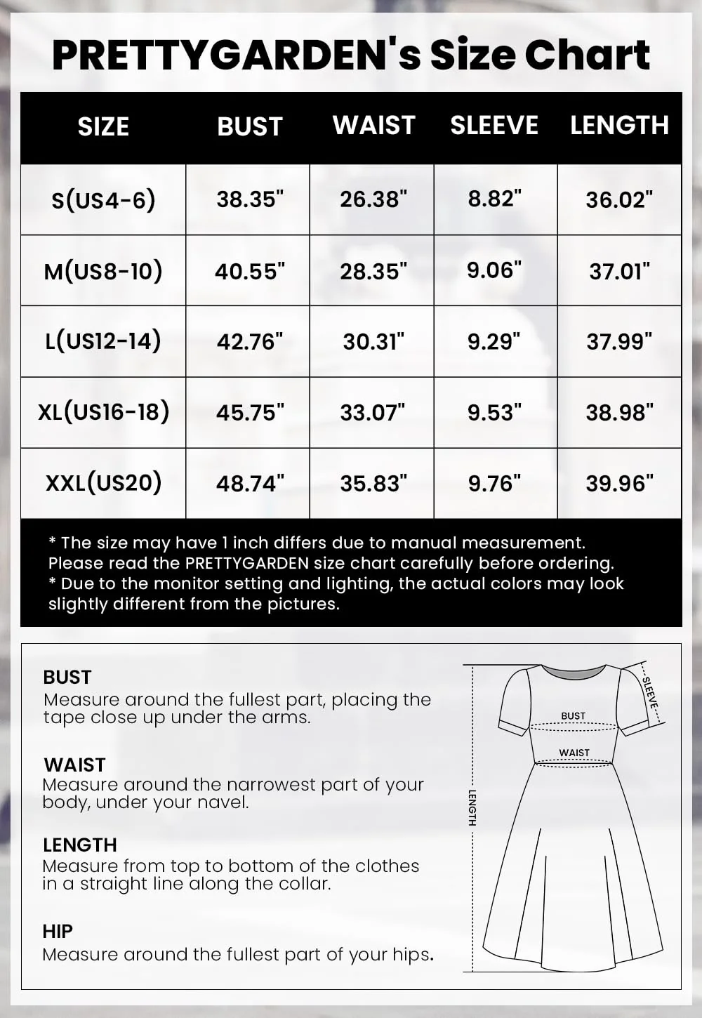 PRETTYGARDEN Women Summer Short Dress V Neck Short Sleeve A Line Hollow Out Lace Ruffle Cute Casual Beach Party Dresses - Image 6