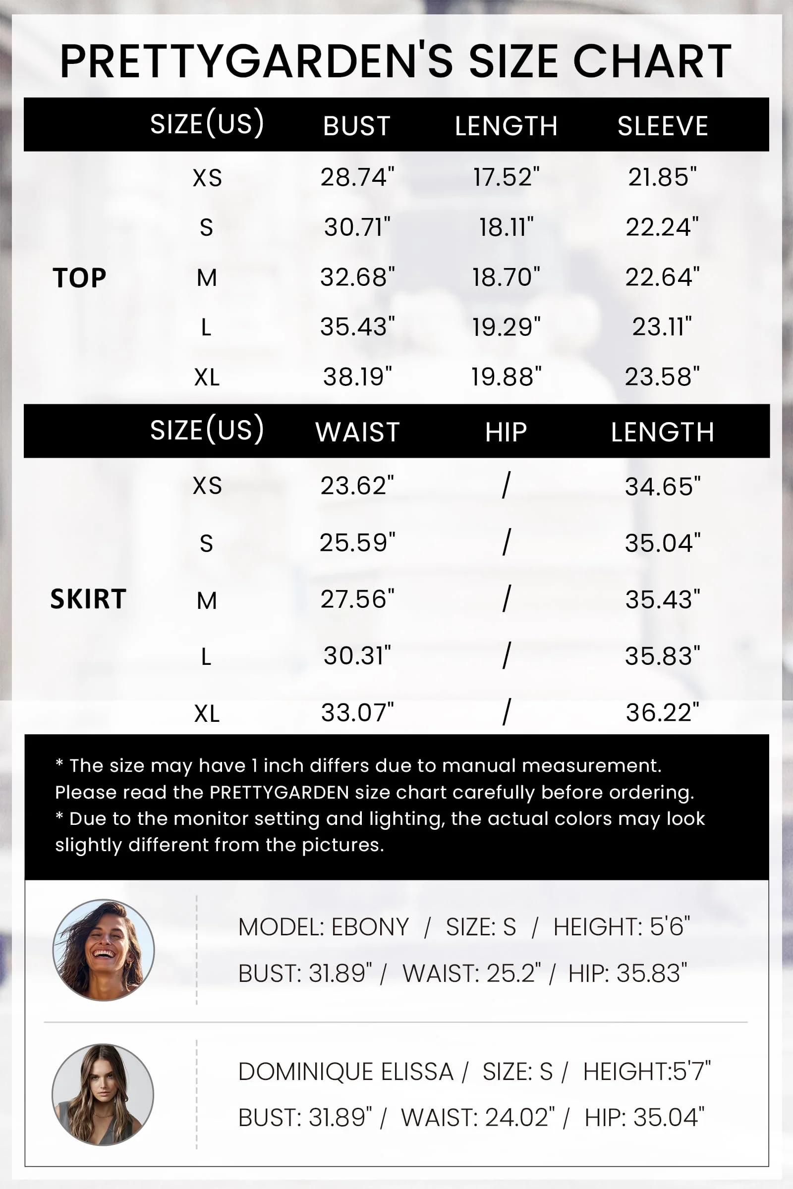 PRETTYGARDEN 2 Piece Casual Ribbed Knit Long Sleeve Crop Tops Maxi Flowy Skirts Matching Sets - Image 8