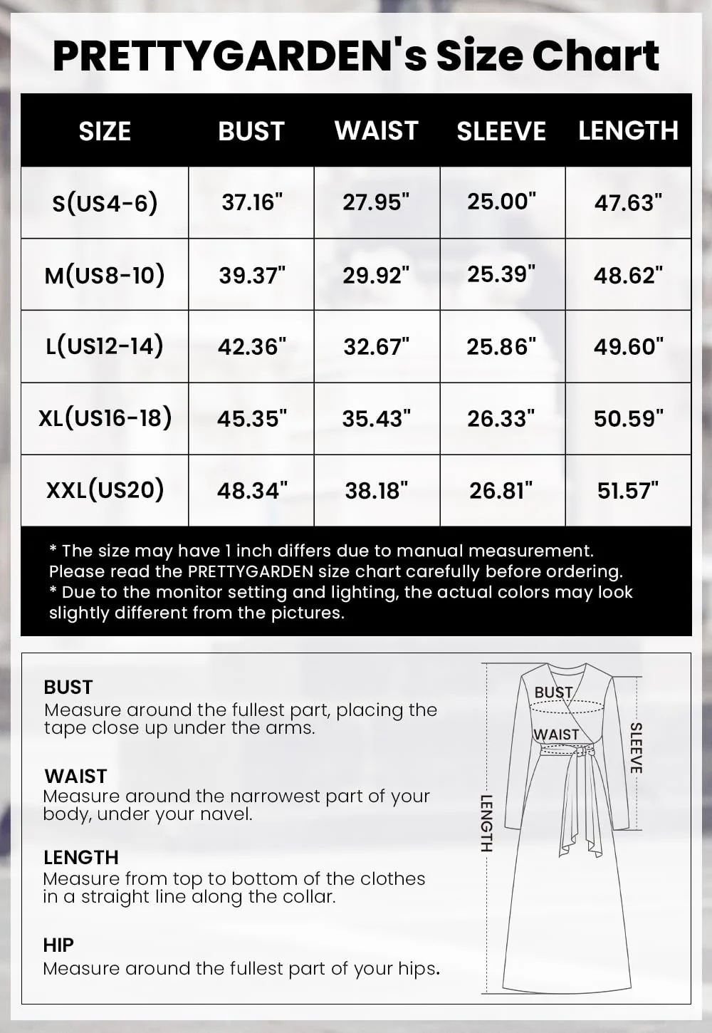 PRETTYGARDEN Women Fall Long Sleeve Smocked Maxi Dress Casual Square Neck Swiss Dot Tiered Ruffle Flowy Spring Pocket Dresses - Image 9