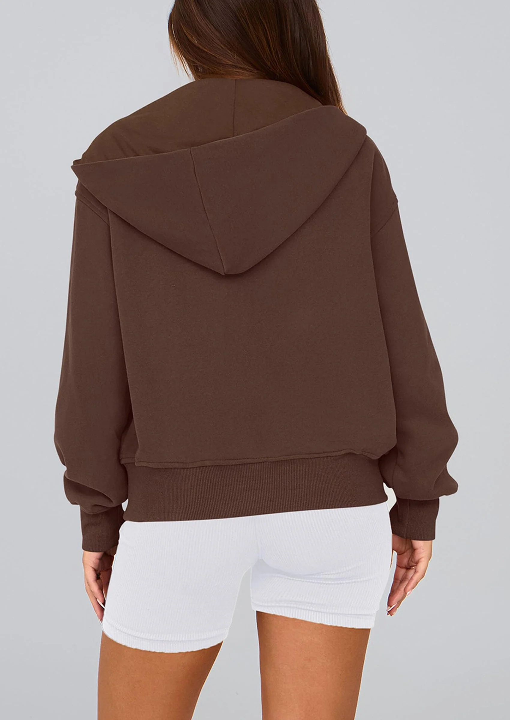 PRETTYGARDEN Hoodies For Women Sweatshirt Zip Up Hoodie Fall Fashion Trendy Long Sleeve Jackets Winter Clothing Outfits - Image 124